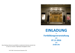 EINLADUNG