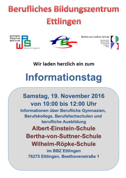 Informationstag - Albert-Einstein