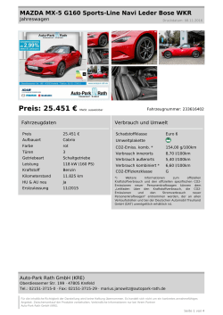 Preis: 25.451 € MwSt. ausweisbar - bei der Auto