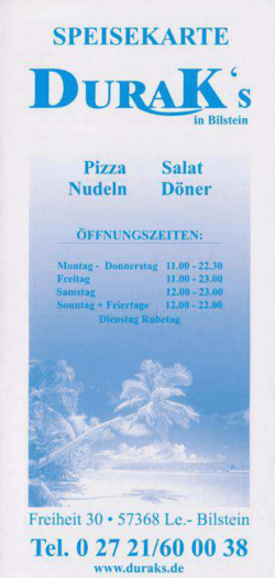 Duraks in Bilstein Lennestadt