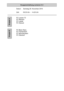 Jun C 2 - FC Lausen