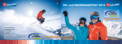 SKI- und SNOWBOARDTEST 2016