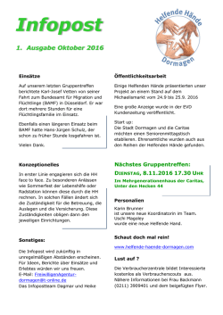 Infopost - Helfende Hände Dormagen