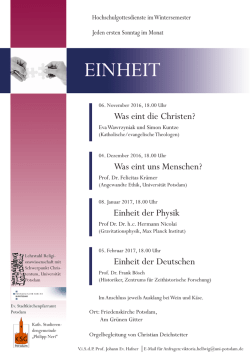 einheit - Peter und Paul Kirche