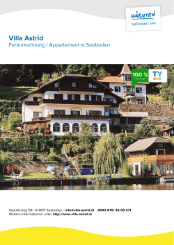 Villa Astrid in Seeboden