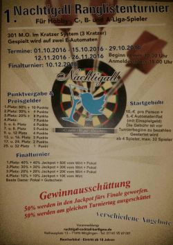 Page 1 so M.O. Im Kratzer stem (3 Kratzer Gespielt wird auf zwei E