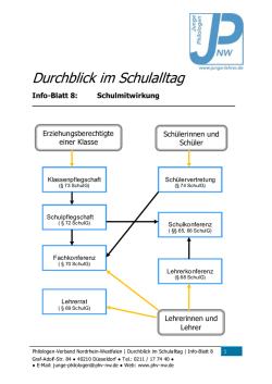 Durchblick im Schulalltag - PhV NW - Philologen