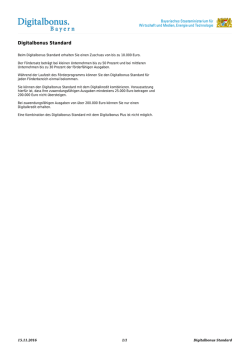 Digitalbonus Standard: Digitalbonus.Bayern