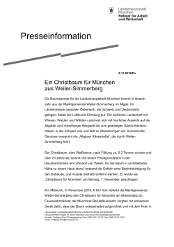 09.11.2016 - Ein Christbaum für München (PDF, 134