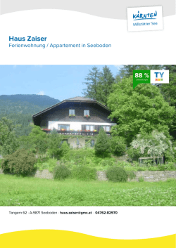 Haus Zaiser in Seeboden