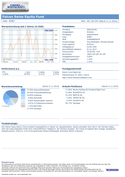 Falcon Swiss Equity Fund