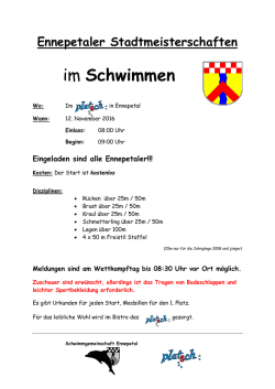 Ennepetaler Stadtmeisterschaften