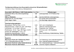 Pachtpreisermittlung Stall - Landwirtschaftskammer Niedersachsen