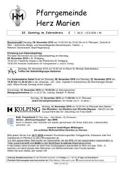 32. Sonntag im Jahreskreis C