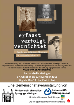 Eine Gemeinschaftsveranstaltung von