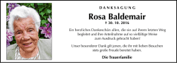 Rosa Baldemair