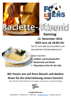 Samstag - FC Jens
