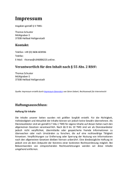 Impressum