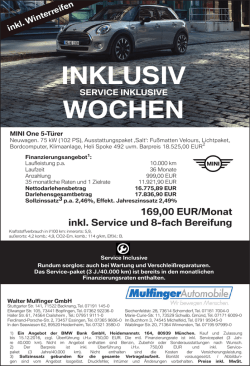 INKLUSIV WOCHEN