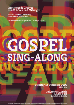 Gospel SingAlong 2016