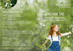 diesem Flyer - Drogerie Kr&auml;mer AG