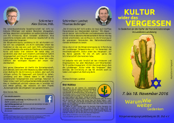 Flyer zum - Bürgervereinigung Landsberg im 20