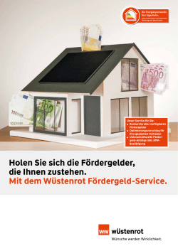 PDF - Fördergeld-Aktion - Sakreida Immobilien aus Schlüchtern
