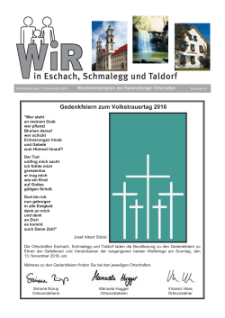 Mitteilungsblatt WIR der Ravensburger