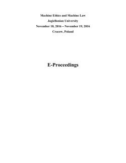 E-Proceedings - maschinenethik.net