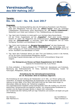 Jahresübersicht 2006/ 07