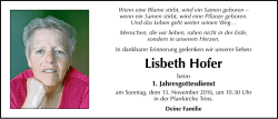 Lisbeth Hofer
