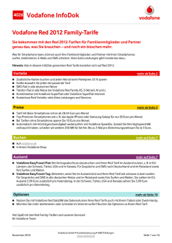 InfoDok 4026: Vodafone Red Family