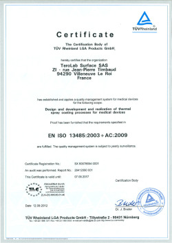 Page 1 -- (3) TUVRheinland C e r t ific at e # = The Certification Body