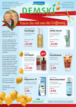 Zu den Eröffnungsangeboten