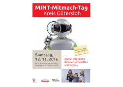 MINT-Mitmach-Tag - Radio Gütersloh