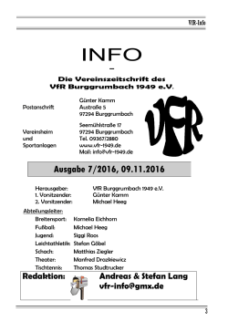 VfR Info 6-2016
