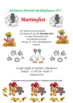 Martinsfest - glz