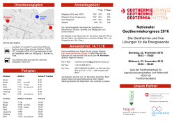 Flyer - Geothermie