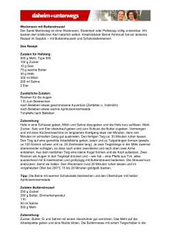 Weckmann mit Butterstreuseln und Schokolade [PDF, 183,8