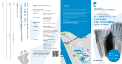 Einladung und Programm - Agaplesion Diakonieklinikum Rotenburg
