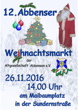 Flyer - Altgesellschaft Abbensen