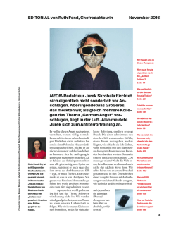 Editorial lesen - Jurek Skrobala
