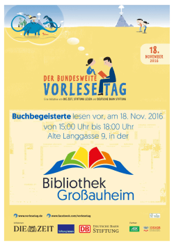 Drucken - Bibliothek Gro&szlig;auheim