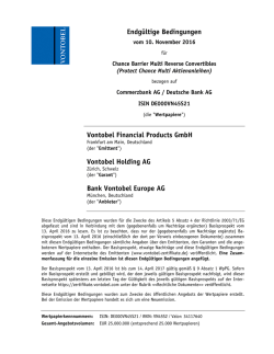 Derinet - Vontobel