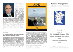 Programm - Deutsch-Armenische Gesellschaft (DAG)