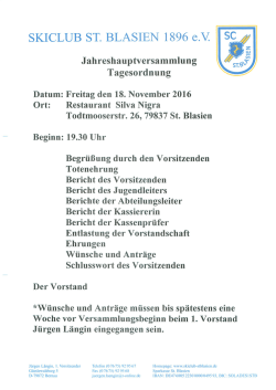 Infos - Skiclub St. Blasien