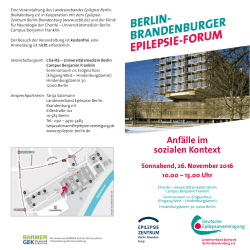 BERLIN- BRANDENBURGER EPILEPSIE