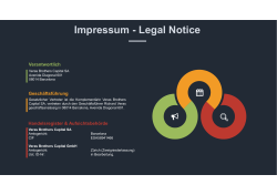 Impressum - Legal Notice
