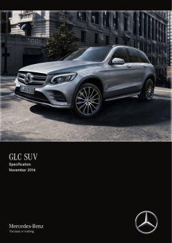 GLC SUV - Mercedes-Benz
