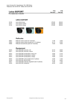 Leica SOFORT - Leica Camera AG